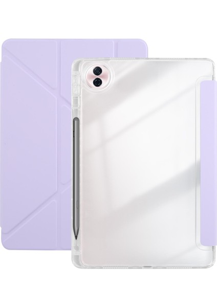 Honor Pad 10 12.1 Için 3 Katlı Pu Kılıf (Yurt Dışından)