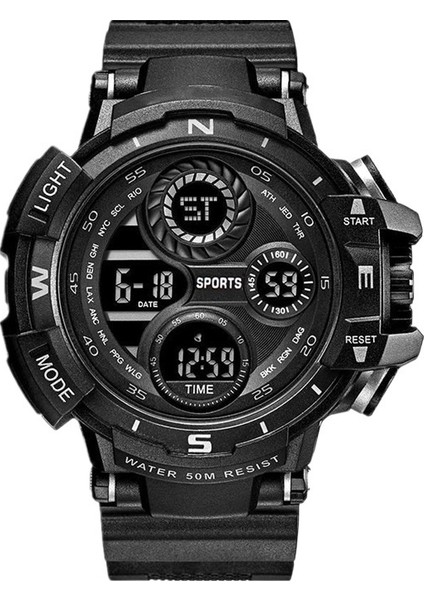 Erkek Ve Kız Çocukları Için Şık Ve Çok Yönlü Açık Hava Serisi Popüler Büyük Kadranlı Spor Saati (Yurt Dışından)