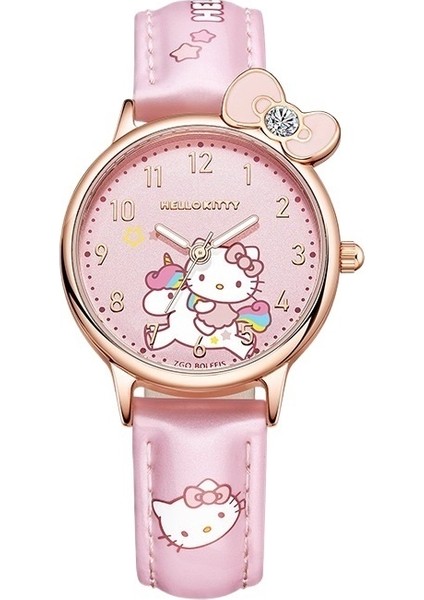 Yaz Dopamin Saat Kız Çocuk Ortaokul Öğrencisi Saat Işıklı Su Geçirmez Kuvars Saat Kadın (Yurt Dışından)