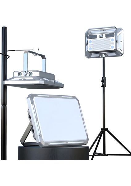 KXK-686 Şarjlı LED Projektör Lamba | IP44 Su Geçirmez, Kamp, Bahçe ve Acil Aydınlatma modelleri