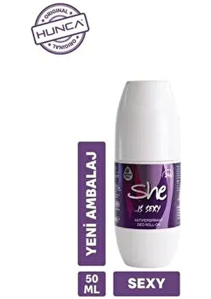 Sexy Kadın Roll-On Deodorant 50 ml Kalıcı Floral Koku ile Ter Kokusuna Karşı Etkili modelleri