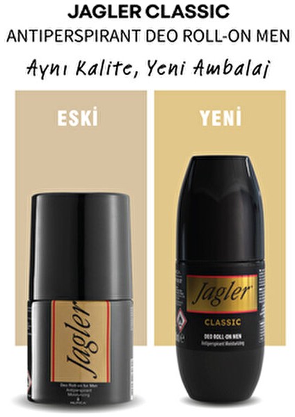Classic Erkek Roll-On Deodorant 50 ml Antiperspirant ve Nemlendirici Özellikler modelleri