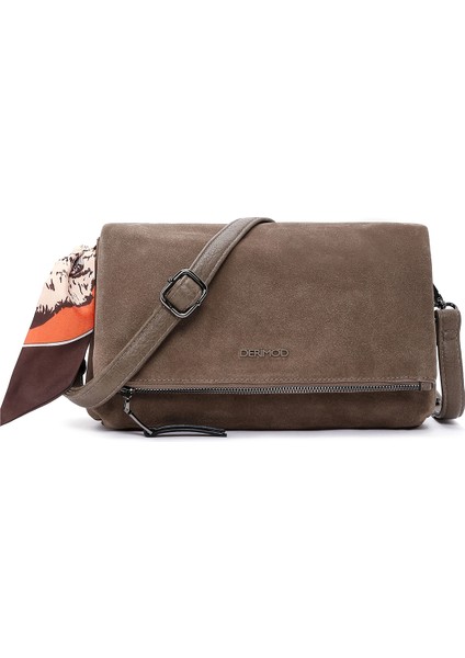 Kadın Vizon Süet Çapraz Çanta 25WBD246910