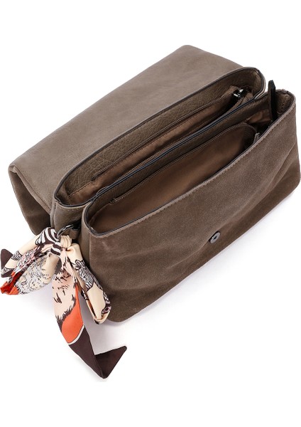 Kadın Vizon Süet Çapraz Çanta 25WBD246910