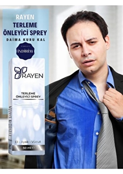 Terleme Önleyici Sprey 50 ml x 2 Adet El, Ayak ve Vücut için Etkili Koruma fiyatları