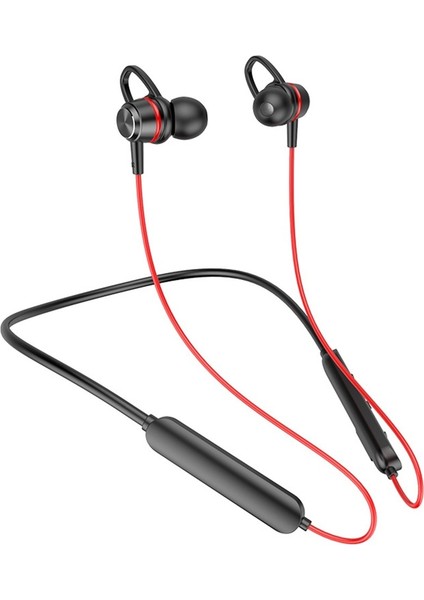 Yeni Kablosuz Bluetooth Manyetik Çift Kulak Ağır Bas Spor Koşu Müzik Boyun Askılı Ter Geçirmez Bluetooth Kulaklık (Yurt Dışından)