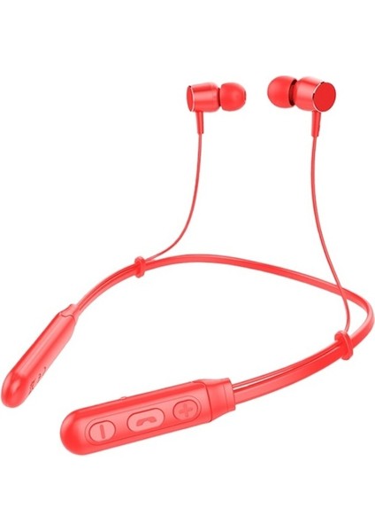 Yeni Kulak Içi Kablosuz Bluetooth Kulaklık Boyun Stili Spor Müzik Manyetik Stereo Kulaklık (Yurt Dışından)