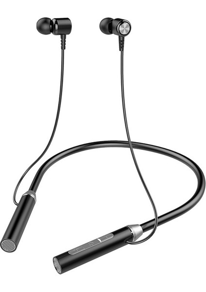 Yeni Stil Boyun Askılı Bluetooth Kulaklık Çift Kulak Manyetik Spor Kablosuz Kulaklık Boyun Askılı Büyük Pil Kartlı (Yurt Dışından)
