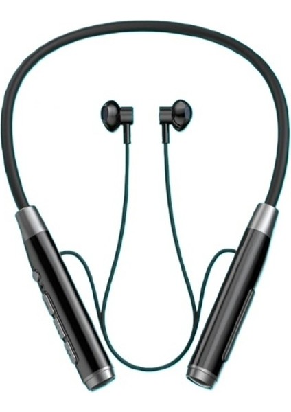 Sıcak Satış Yarı Kulak Içi Boyun Askılı Kablosuz Uzun Pil Ömrü Takılabilir Kart Evrensel Büyük Güç Kulaklıklar Özel Dokunmatik (Yurt Dışından)