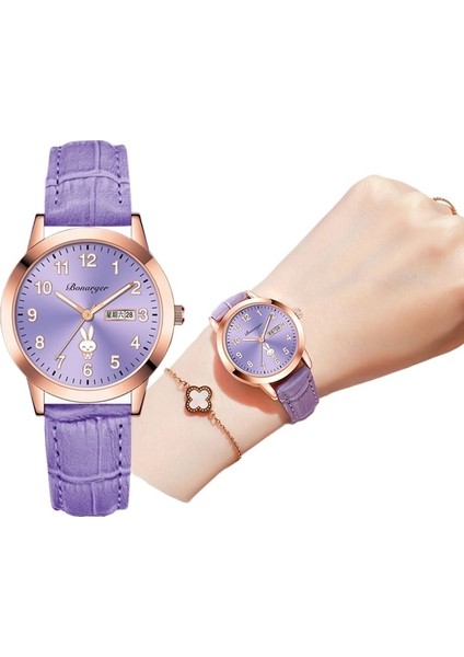 Moda Ve Çok Yönlü Yeni Su Geçirmez Işıklı Çocuk Saati Bayan Öğrenci Kuvars Kadın Saati Kadın (Yurt Dışından) fiyatları