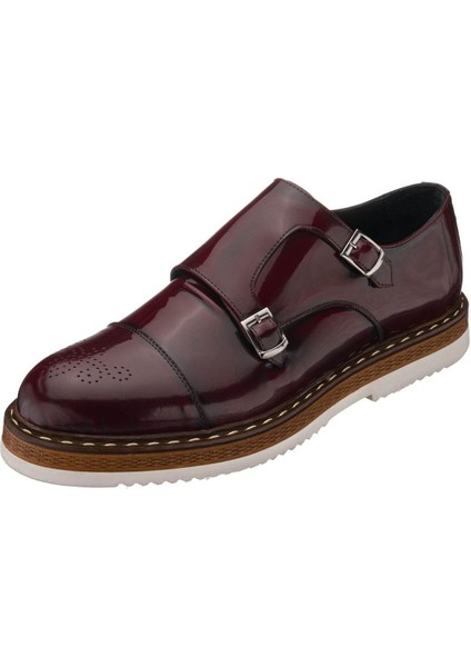 PST321 Bordo Açma Deri Hafif Rahat Eva Taban Premium Serisi