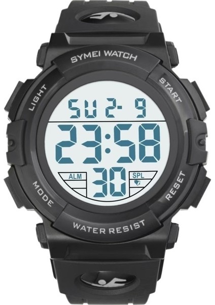 Çok Işlevli Tek Ekranlı Erkek Saat Işıklı Su Geçirmez Erkek Saati Çocuk Ilkokul Ve Ortaokul Öğrencileri Su Geçirmez Saat (Yurt Dışından)