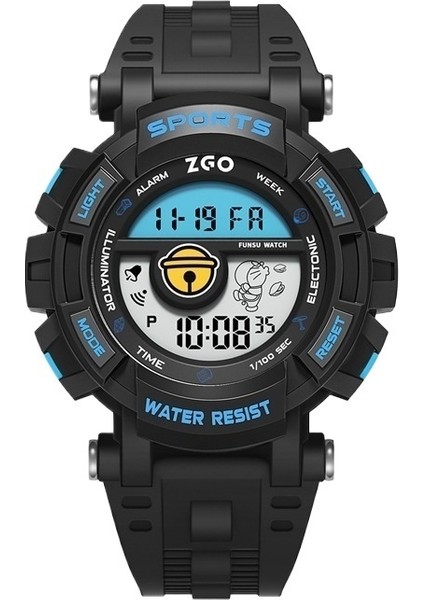 Minyonlar Çocuk Saati Yeni Erkek Öğrenci Okul Olmazsa Olmaz Spor Su Geçirmez Işıklı Havalı Saat (Yurt Dışından)