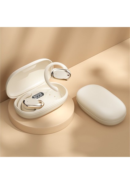 Ows Yeni Kulaklıklar M57 Kablosuz Bluetooth Kulaklıklar Kulak Kancası Olmadan Spor Kemik Iletimli Kulaklıklar (Yurt Dışından)