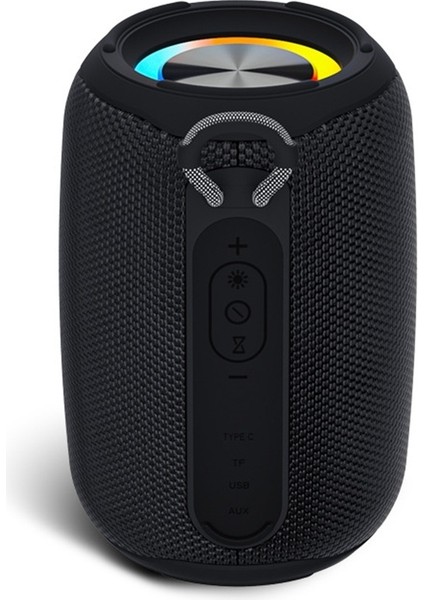 Sıcak Satış Ipx6 Su Geçirmez Bluetooth Hoparlör, Subwoofer, Renkli Atmosfer Işığı, Kablosuz Kart Hoparlör (Yurt Dışından)