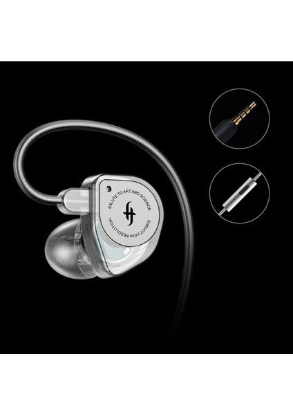 Ew100 Xingge Sımgot Yüksek Kaliteli Kulak Içi Hifi Kablolu Kulaklıklar Bilgisayar Oyunu E-Spor Müzik Kulak Tıkacı Mikrofonlu Şeffaf Versiyon (Yurt Dışından) fiyatları