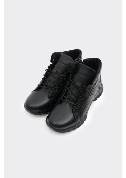 Hakiki Deri Fermuarlı Kadın Bot modelleri