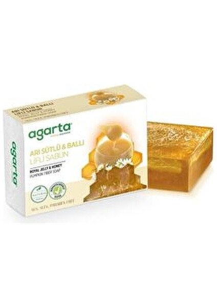 Doğal Arı Sütlü Ballı Lifli Sabun 150 gr Cilt Besleyici Doğal Kabak Lifi İçerir fiyatları