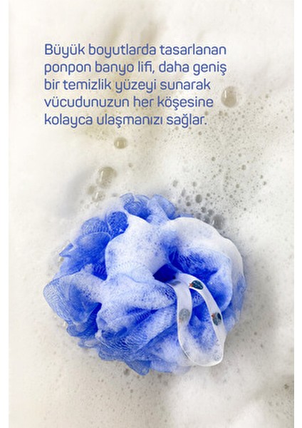 XL Ponpon Banyo Lifi Seti 5'li Yumuşak Malzeme ile Temizlik Seti indirimleri