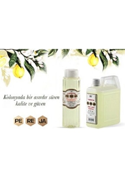 Limon Çiçekli Kolonya 80 Derece 2 x 1000 ml Ferahlatıcı ve Canlandırıcı fırsatları
