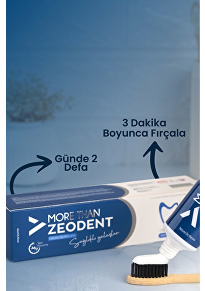 Zeodent Diş Macunu 100 gr SLS, Florür ve Paraben İçermeyen Bebekler İçin Güvenli Formül