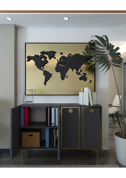 8159KM-1DD Konsol,kahve Köşesi,ayakkabılık,ofis Evrak Dolabı,mutfak Kiler Dolabı,tv Ünitesi-Aa modelleri