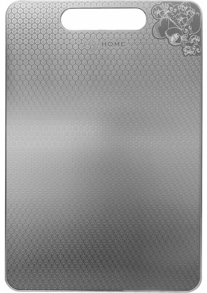 Shghome Paslanmaz Çelik Kesme Tahtası Özel Yüzey Işlemeli 1,5 mm Kalınlık, 23 x 34 cm Yıkanabilir, Gıda Temasına Uygun, Hijyenik modelleri