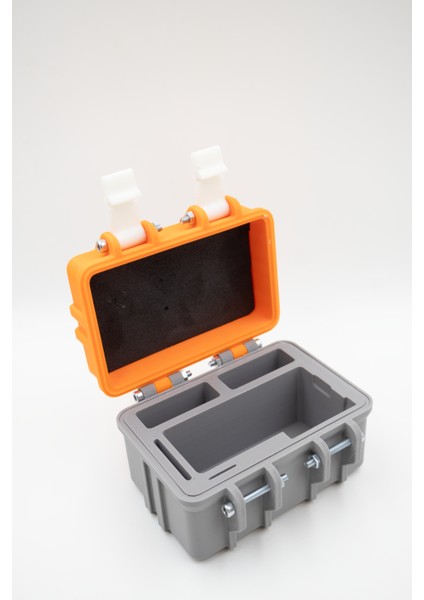 Djı Osmo Action 4 / 5 Uyumlu Travel Case (Küçük) (Turuncu / Gri) fiyatları