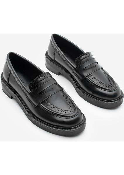 Kadın Loafer Makosen Desenli Günlük Ayakkabı Tornus indirimleri