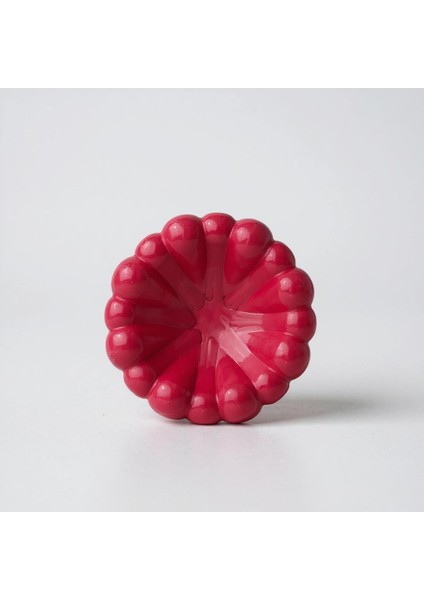 Bubble Form Dekoratif Kase Tabak Koyu Pembe modelleri