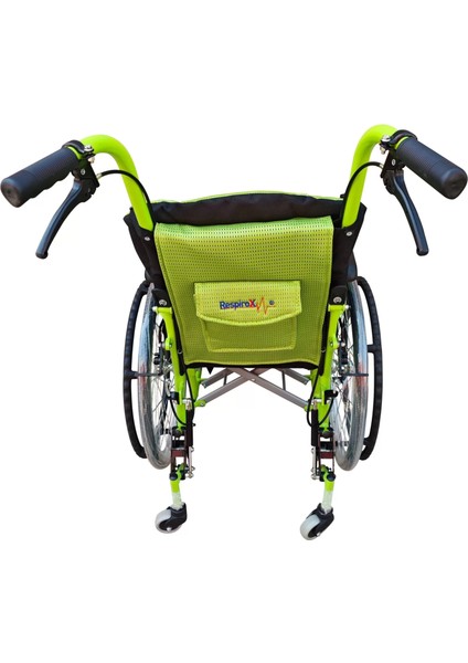 Respirox Çocuk Tekerlekli Sandalyesi | Refakatçi Frenli, Kafa Destekli ve Alüminyum Gövdeli Rcts-02 modelleri