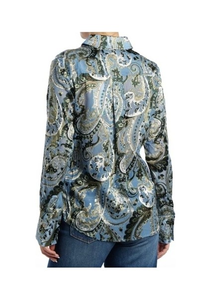 Clarisse Kadın Çok Renkli Relaxed Fit Gömlek W5BH78W2770-PB0P fiyatları