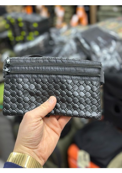 Su Geçirmez Deri Hac Umre Pasaport Telefon Lastikli Bel Çantası fırsatları