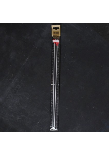 Addı Kalpli 4mm 40 cm Klasik Alüminyum Örgü Şişi