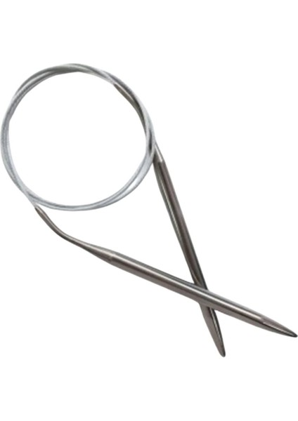 Misinalı Çelik Şiş 9 Numara 60 cm