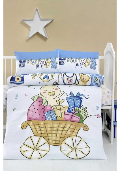 Bebek Nevresim Seti % 100 Pamuk