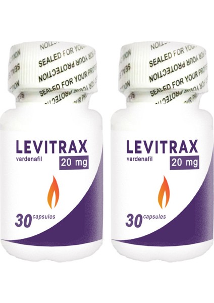> Levitrax 2 Adet Erkeklerin Performansına Özel 30LU Kapsüller