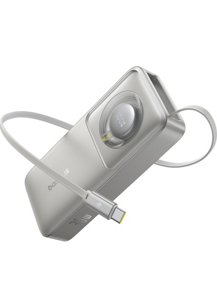 FREE2PULL 30W 10.000MAH Gri Taşınabilir Şarj Cihazı Powerbank