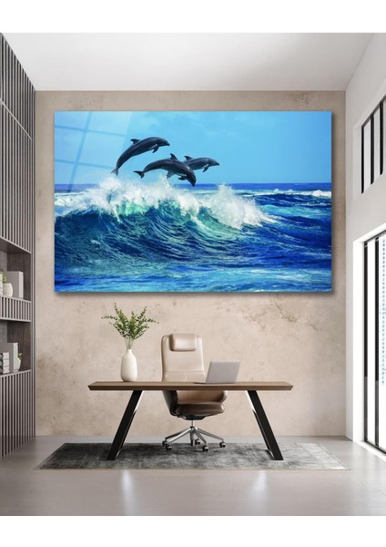 Yunus Deniz Cam Tablo, Ev Ofis Salon Hediyelik Duvar Dekoru modelleri