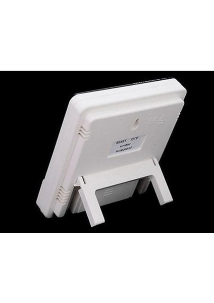 Buffer® Bebek Odası Masaüstü Dijital Termometre Nem Ölçer Higrometre Saat fırsatları