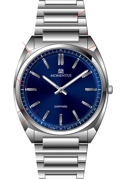 EM340S-11SS Erkek Kol Saati