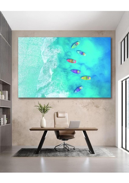Su Tekne Cam Tablo, Ev Ofis Salon Hediyelik Duvar Dekoru modelleri