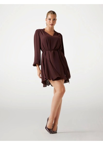 Wanda Kadın Kahverengi Elbise W5BK51WGLA2-G1G5 fiyatları