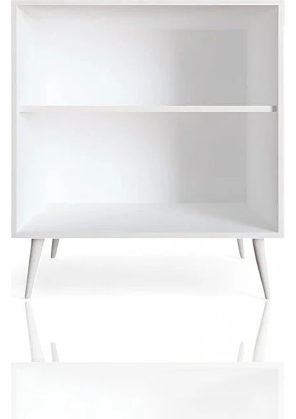 Novo Çok Amaçlı Dolap / Kapaklı Raflı Dolap / Meşe - Beyaz modelleri