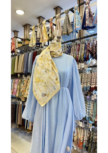 Çizgi K Desenli Eşarp Turuncu fiyatları