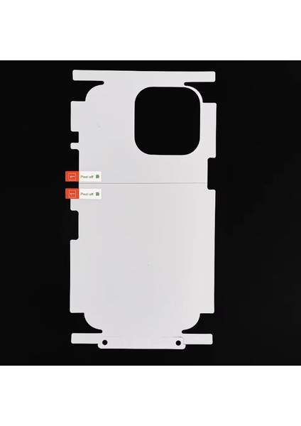 Iphone 17 Pro Max Uyumlu 360 Derece Arka Hidrojel Film Koruma Body Jelatin