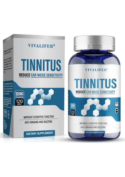 Tinnitus Relief For Ringing Ears, 120 Capsules.abd Menşei