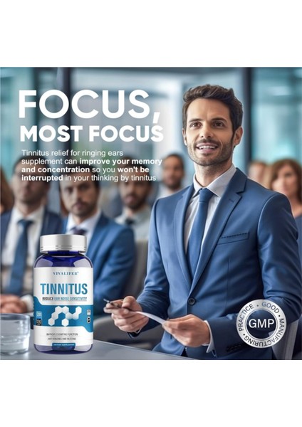 Tinnitus Relief For Ringing Ears, 120 Capsules.abd Menşei fiyatları