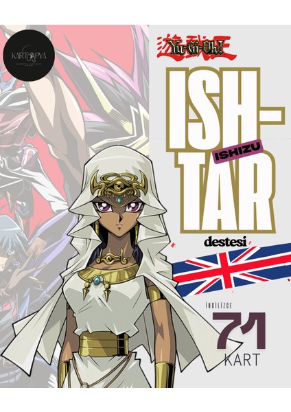 Yu-Gi-Oh! Ingilizce Ishizu Ishtar Destesi 71 Kart