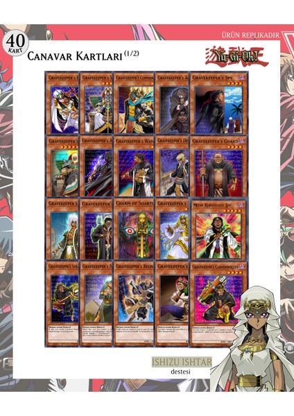 Yu-Gi-Oh! Ingilizce Ishizu Ishtar Destesi 71 Kart fiyatları